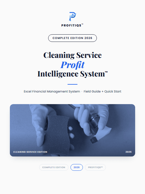 Cleaning Service Profit Intelligence System — Complete cover