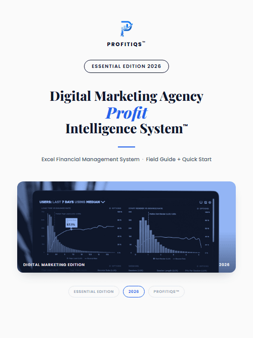 Digital Marketing Agency Profit Intelligence System — Essential cover