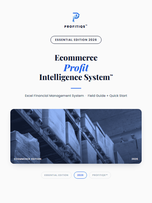 Ecommerce Profit Intelligence System — Essential cover