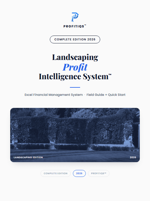 Landscaping Profit Intelligence System — Complete cover