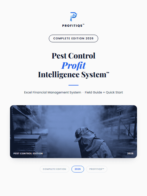 Pest Control Profit Intelligence System — Complete cover