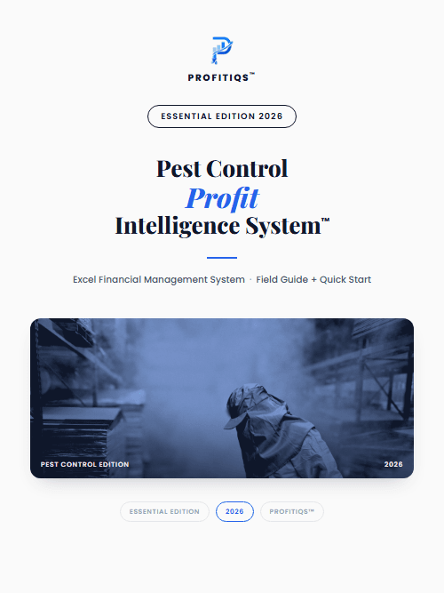Pest Control Profit Intelligence System — Essential cover