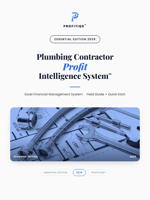 Plumbing Contractor Profit Intelligence System — Essential cover